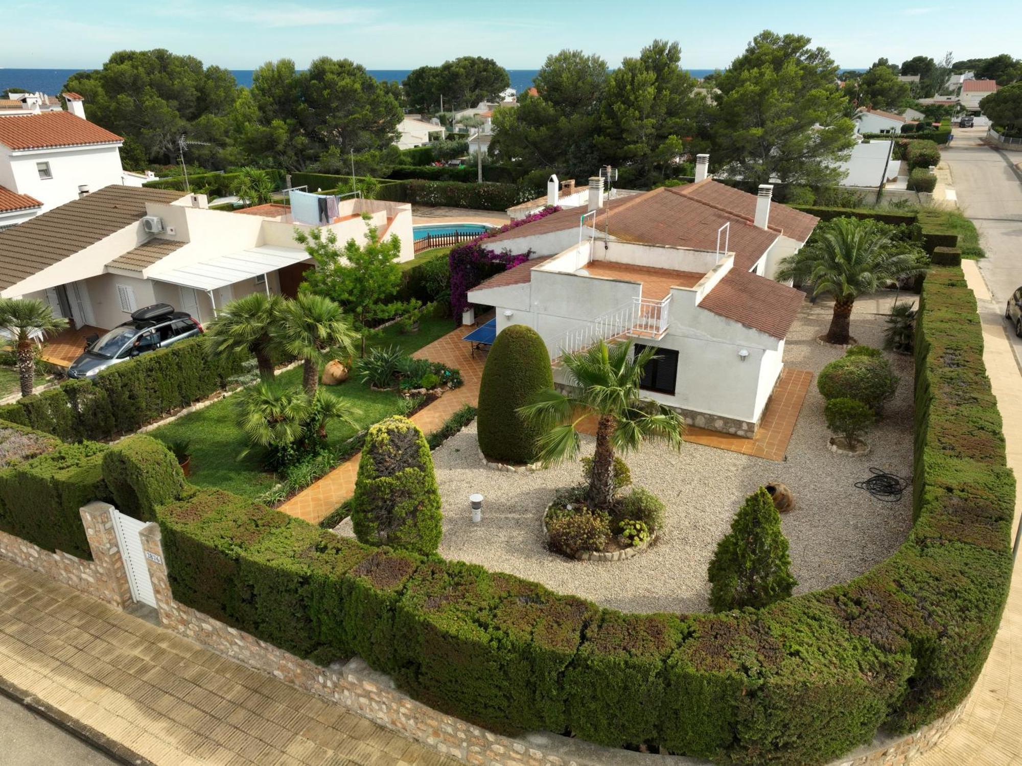 Exclusiva Villa Con Piscina Calafat Exterior foto